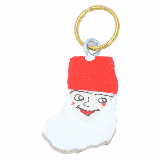 Santa Claus Office key chain.