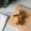 Santa Claus Office - Cookie Cutter, Santa, Gold.