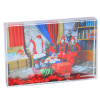 Acrylic Picture Frame with Hearts.