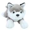 Santa Claus Office Husky cuddly toy.