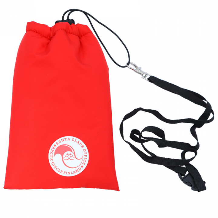 Santa Claus Office padded phone pouch.