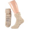 Joulupukin Kammari - Villasukat, Miesten, beige..