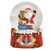 Big, Santa, Snow Globe.
