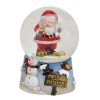 Santa and Snowman Snow Globe.