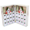 Wooden Advent Calendar, Santa.