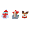 Clip Deco Reindeer and Snowman.