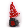 Elf with Snowflake Hat from side.