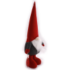 Elf with Telescopic legs, red, big from side.