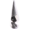 Elf with Telescopic legs, grey, big from side.