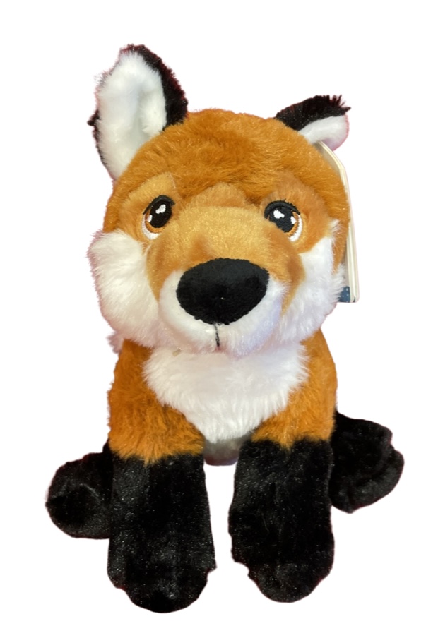 Fox cuddly toy.