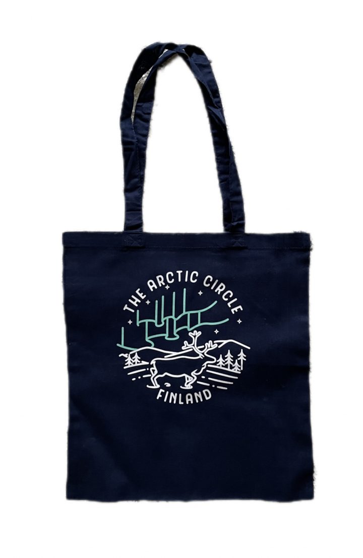 Arctic CIrcle Tote Bag.