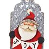 Wooden Tree Decoration santa joy.