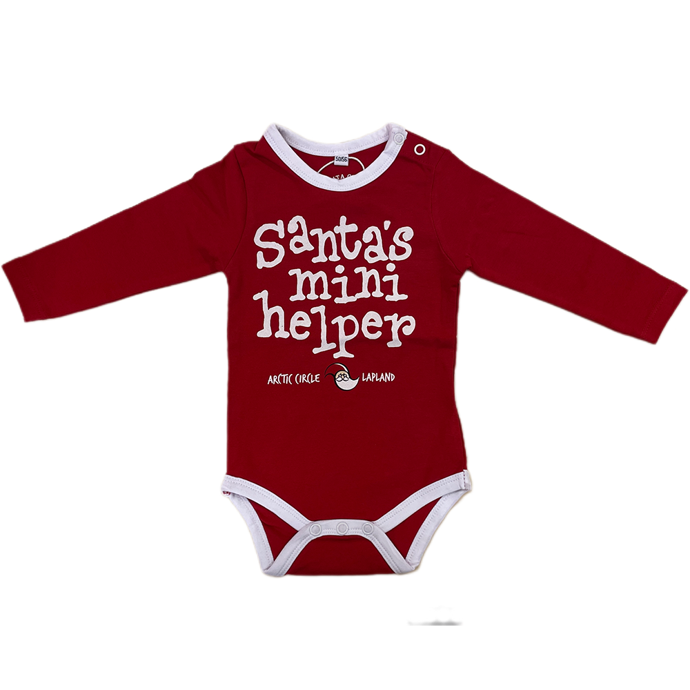 Santa's Mini Helper Body Suit.
