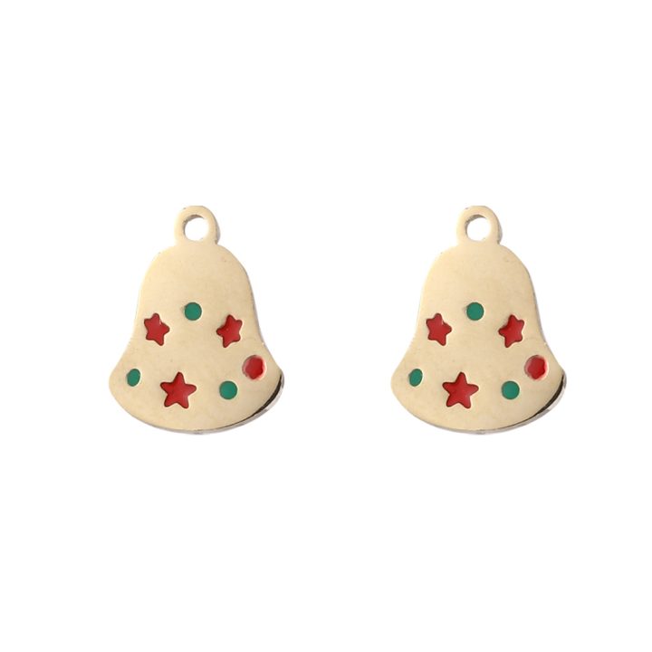 Bell earrings.