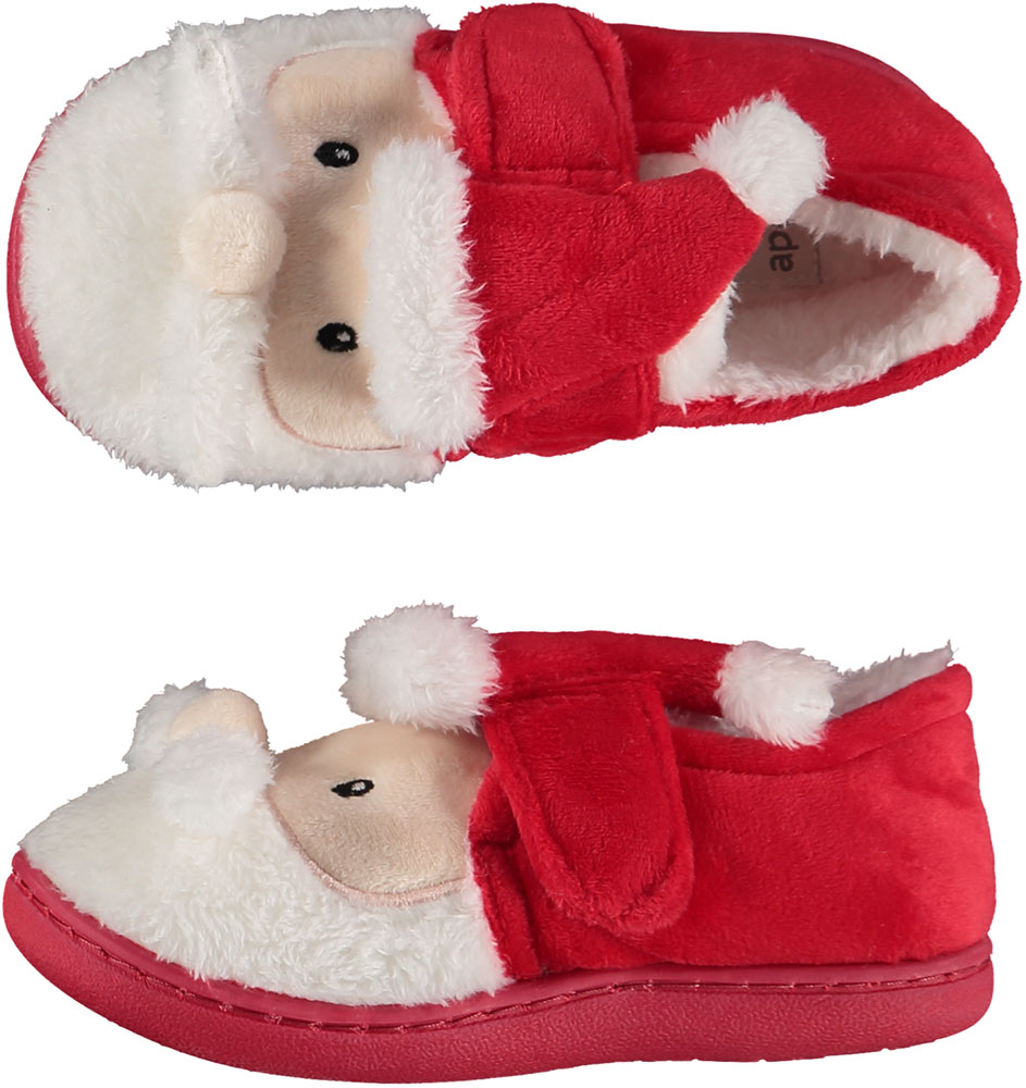 Kids Home Slippers - Santa Claus Office