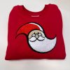 Santa Claus Office Logo crewneck sweatshirt, kids.
