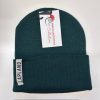 Santa Claus Office Lapland Beanie, color deep forest green.
