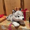 Santa Claus Office husky dog.