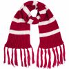 Scarf red-white.
