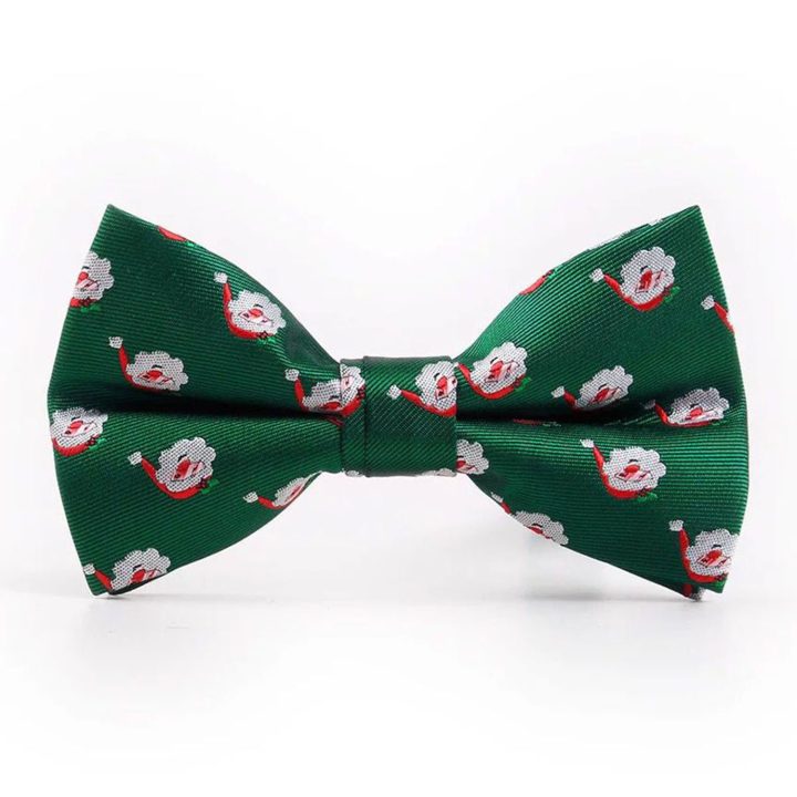 Bowtie, Santa green.