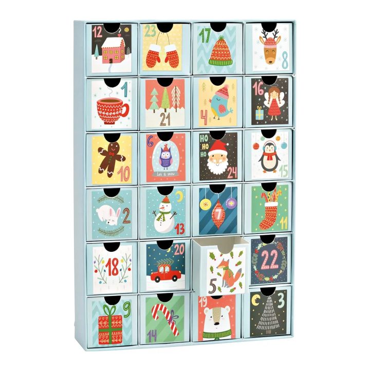 Advent Calendar, Blue.